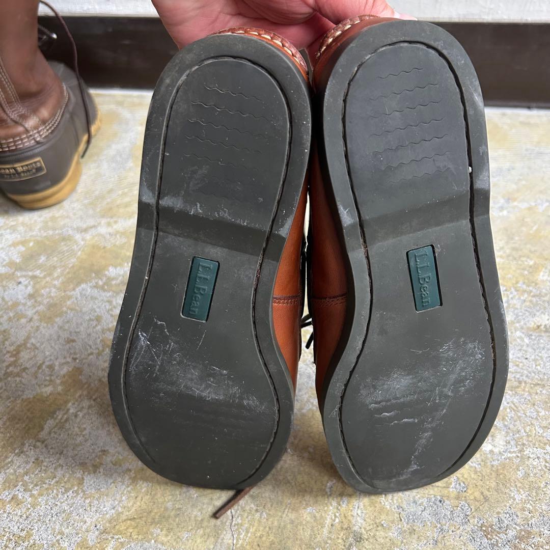 USA L.L.Bean カスコベイボートモック デッキシューズ US8