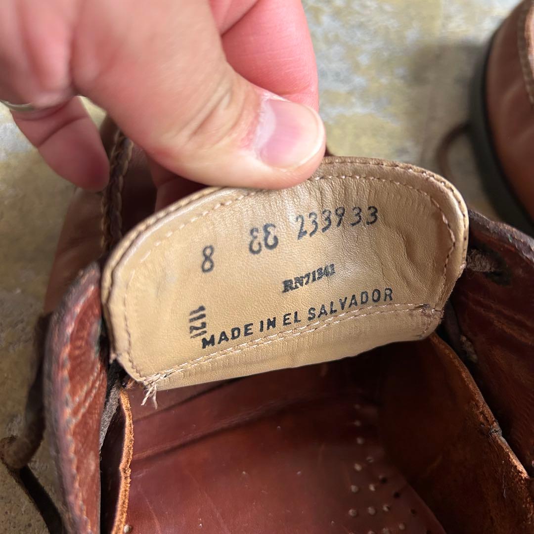 USA L.L.Bean カスコベイボートモック デッキシューズ US8