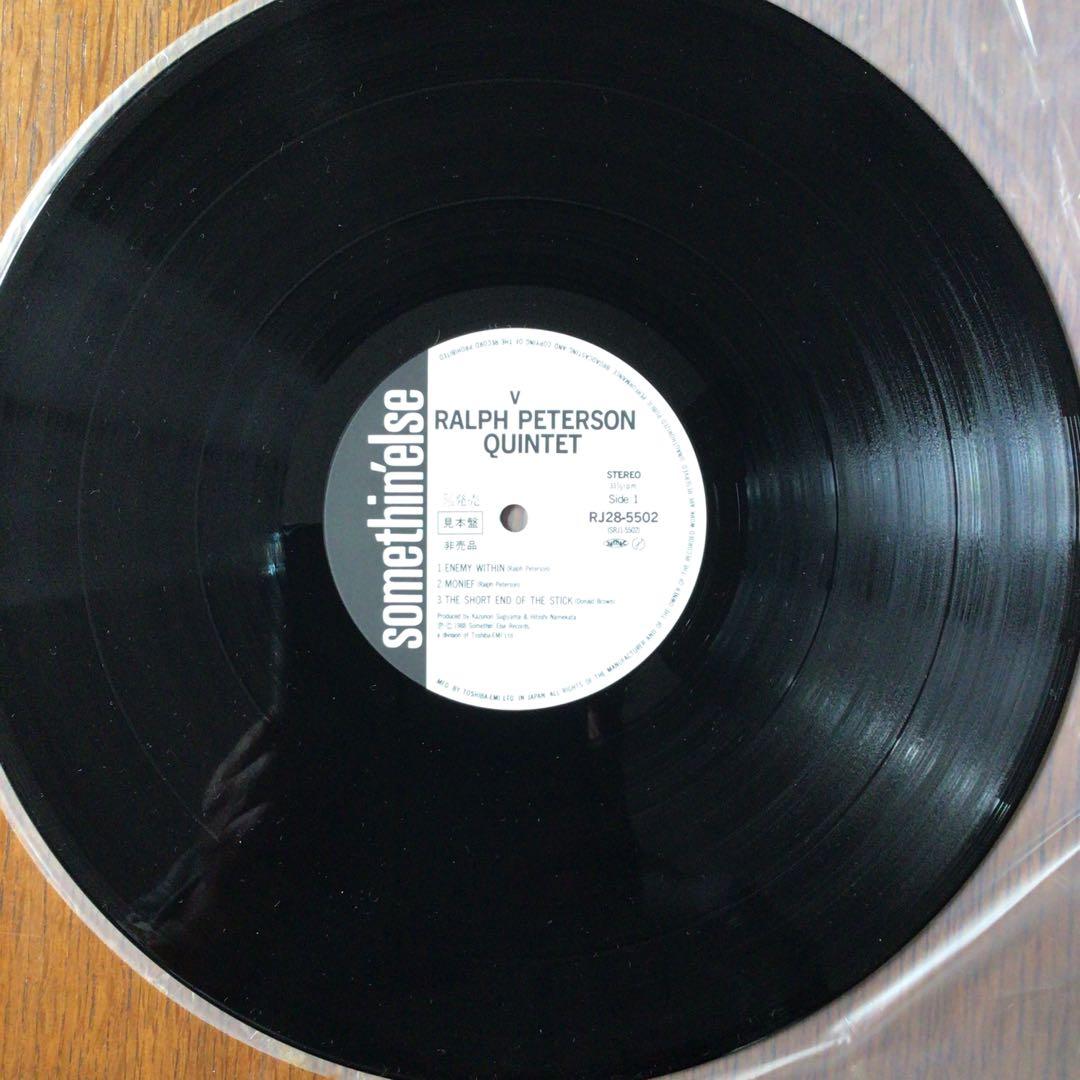 ralph peterson quintet V 国内見本盤LP