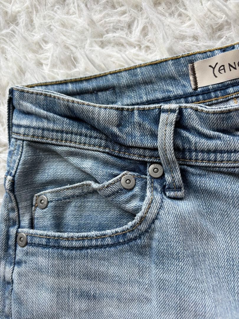 yanuk ヤヌーク ボーイズストレート デニム Lea 25