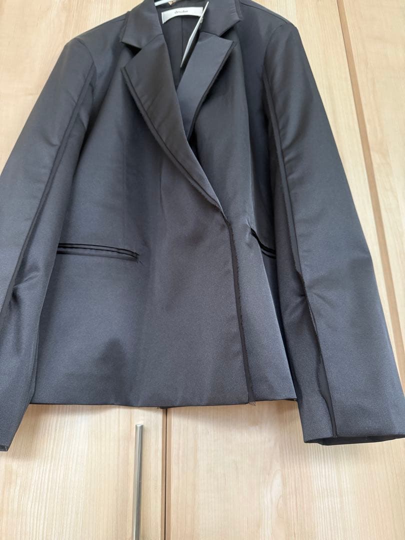 み*様 タグ付 anuke Satin Slit Jacket 36