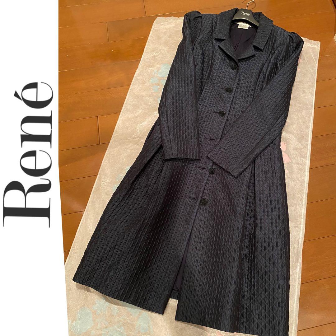 本日早いもの勝ち！美品Rene36 春秋スプリングコート