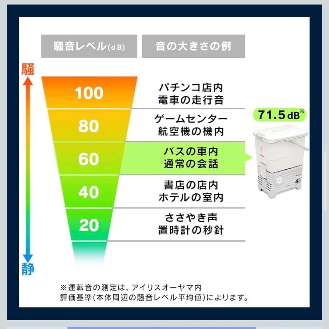 IRIS OHYAMA タンク式高圧洗浄機 SBT-512N