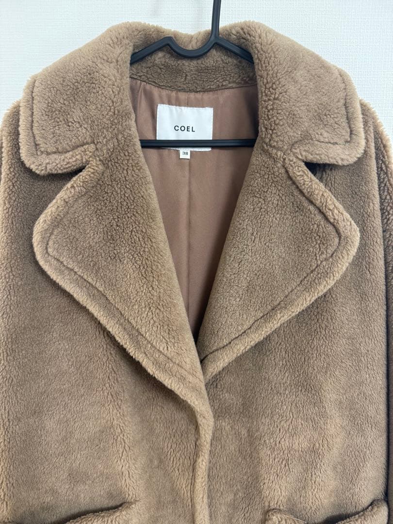COEL テディベア　ロングコート