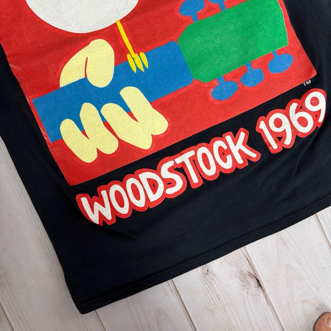 ウッドストックwood Stock ツアーT オフィシャル　90s