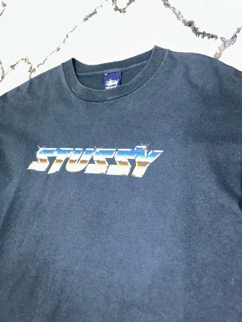 STUSSY 90s Tシャツ アメリカ製 シングルステッチ 紺タグ