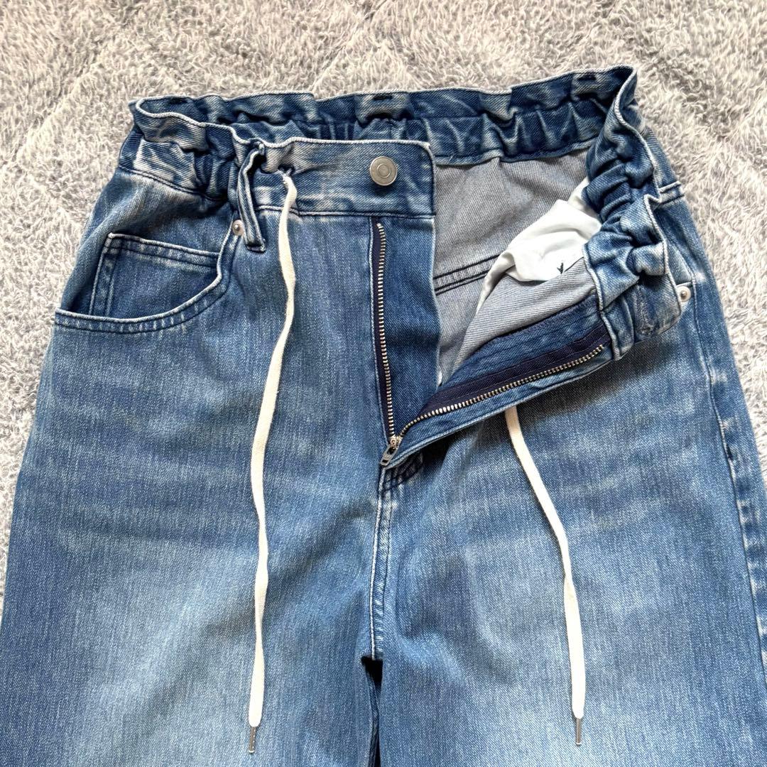 BARNYARDSTORM ドロストワイドカットデニム 0