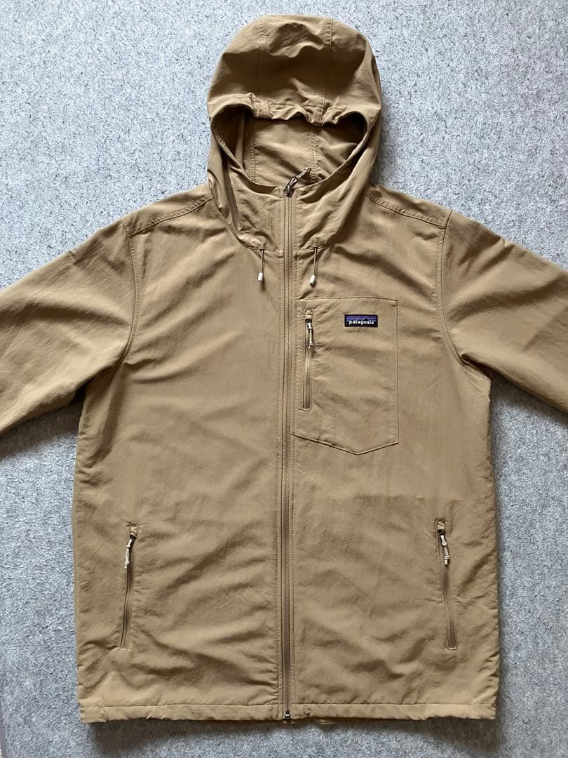 patagonia パタゴニア テズロンジャケット ベージュ 中古 廃盤モデル