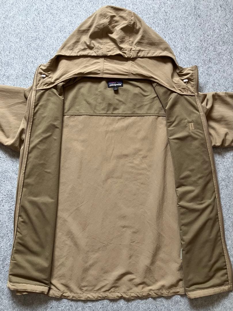 patagonia パタゴニア テズロンジャケット ベージュ 中古 廃盤モデル