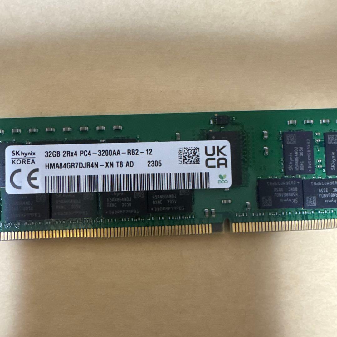 SKHynix PC4-3200AA 32GB✖️3枚 サーバ用メモリー