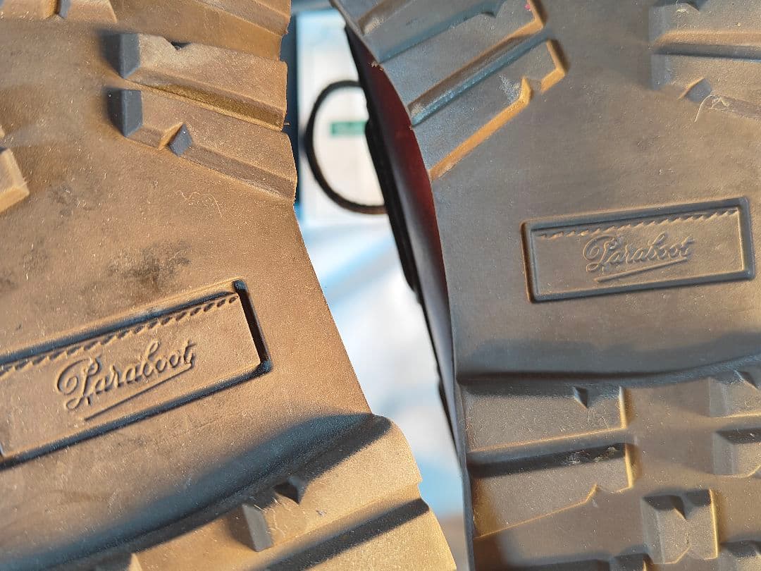 【極美品】PARABOOT　バース 高級革靴　デッキシューズ　フランス製 正規品
