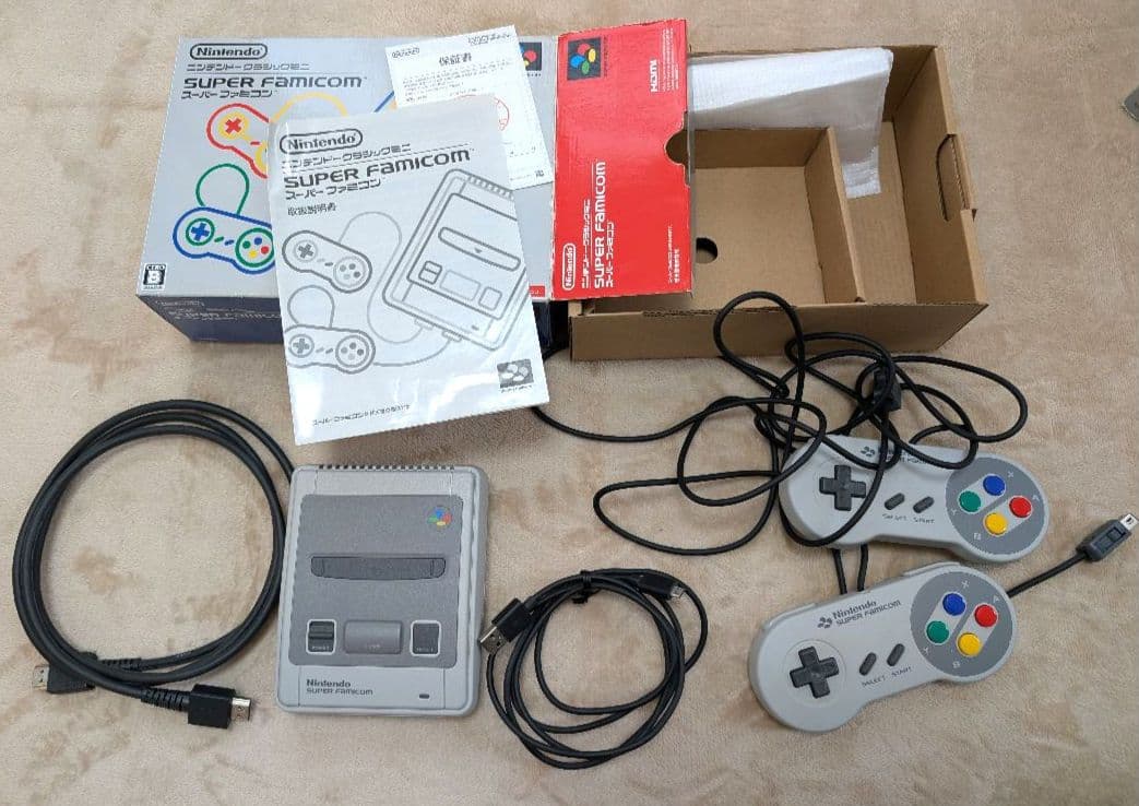 ニンテンドークラシックミニ ファミコン&スーパーファミコン セット