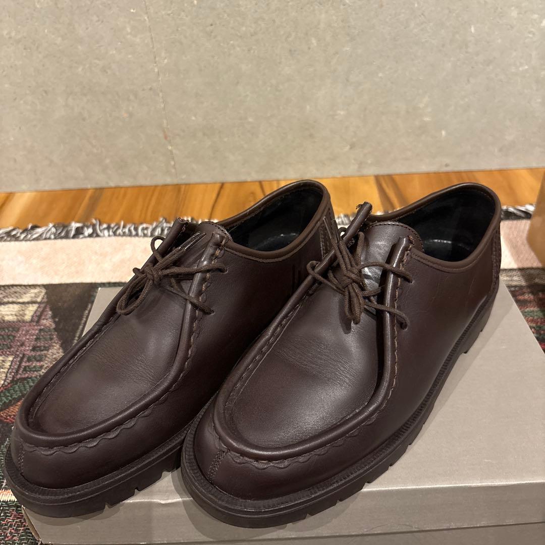 KLEMAN ダークブラウン モカシン　革靴