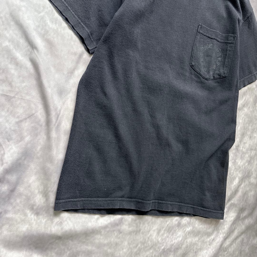 オールド　クロムハーツ　バックセメタリークロス ホースシュー　半袖　tシャツ