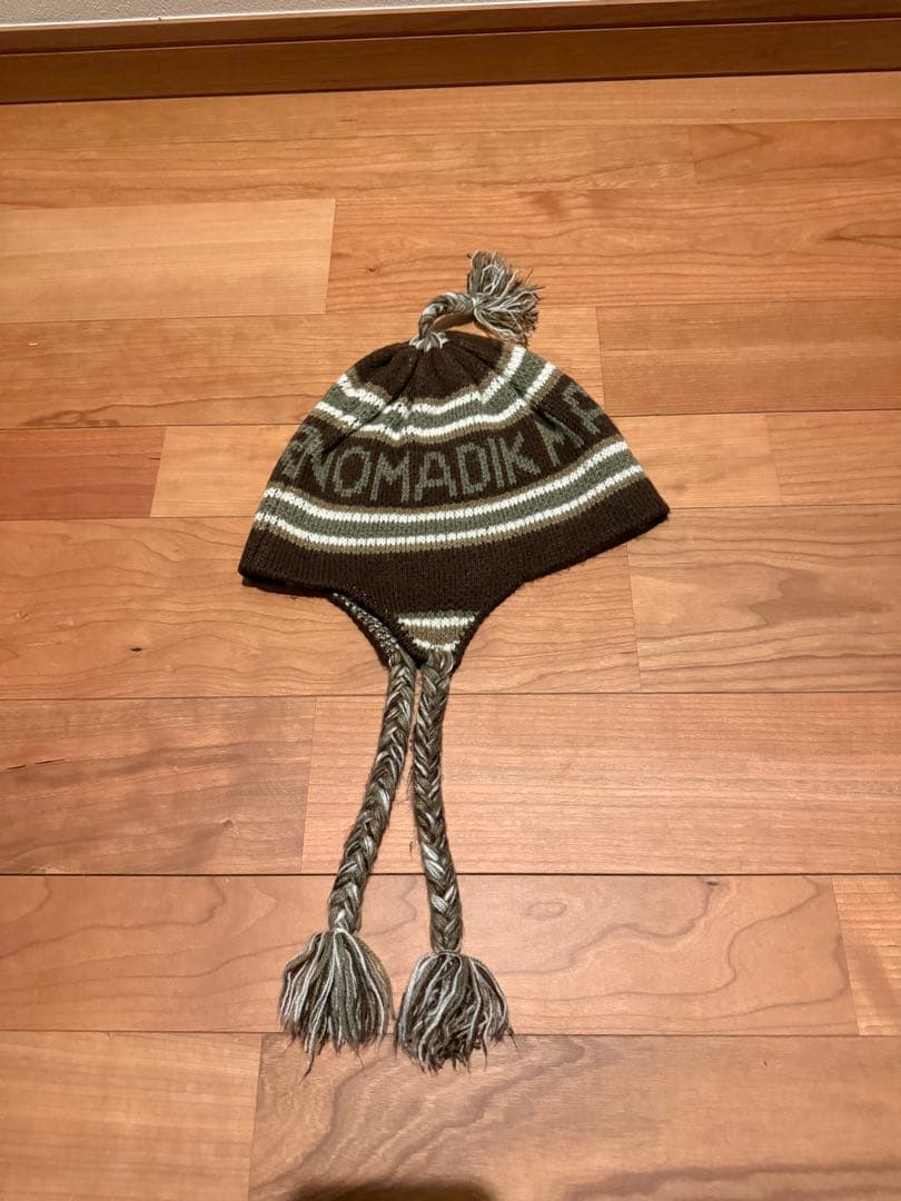 NOMADIK ニット帽・ビーニー ブラウン・ベージュ