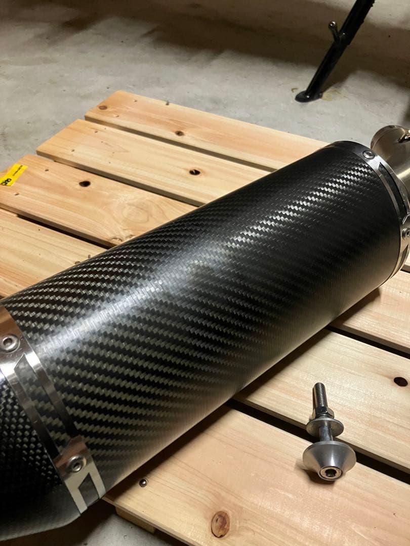 SC-PROJECT スリップオンマフラー　GSR750用　カーボン