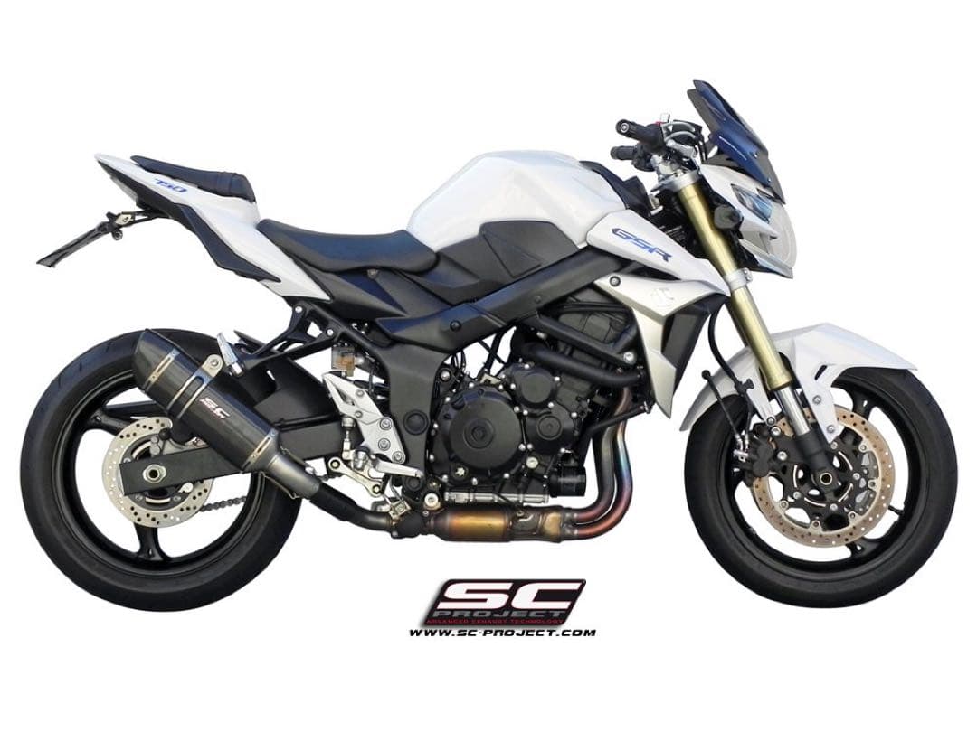 SC-PROJECT スリップオンマフラー　GSR750用　カーボン