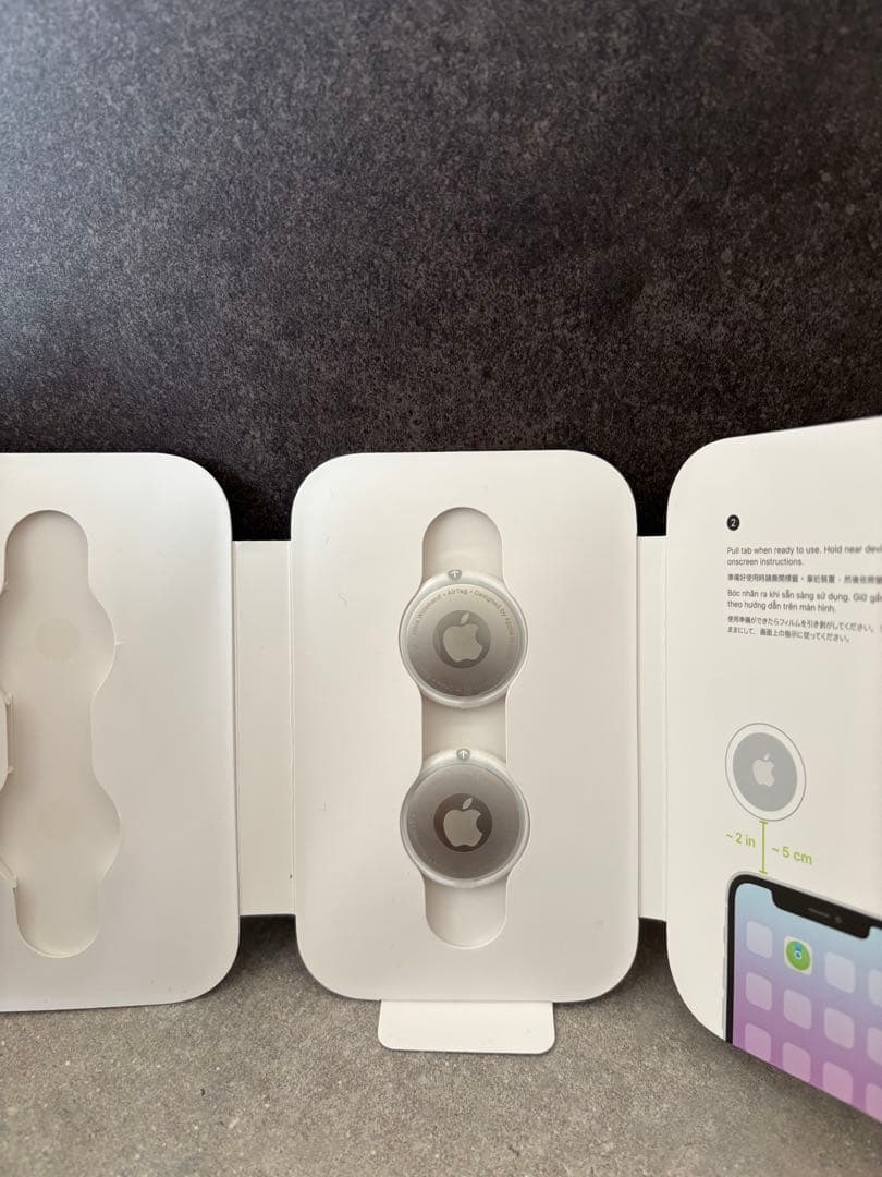 【新品未使用】Apple AirTag 2個セット