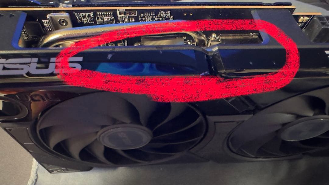 動作確認済 ASUS Radeon RX 7600 OC 8GB