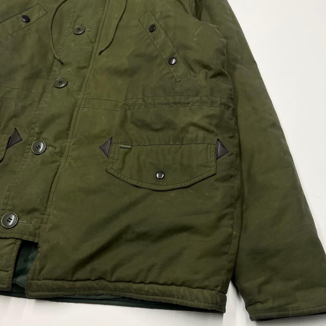 【激レア】SUPREME ミラレーン オイルド フライトジャケット N-3B L