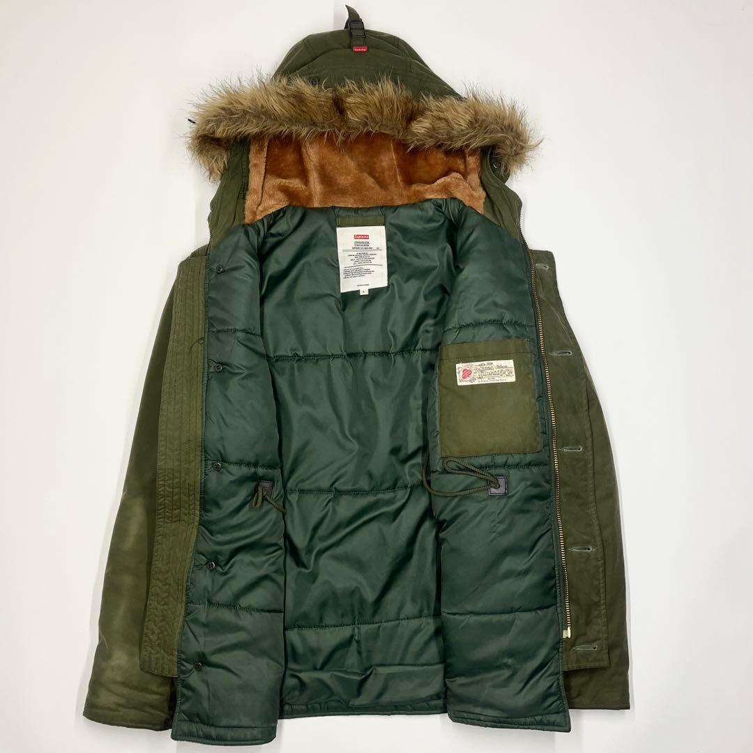 【激レア】SUPREME ミラレーン オイルド フライトジャケット N-3B L