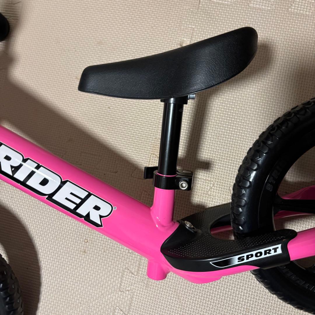 STRIDER スポーツ バランスバイク ピンク