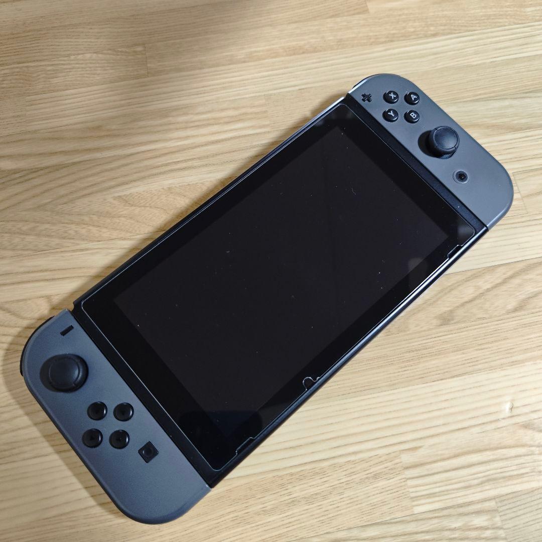 Nintendo Switch 本体 グレー Joy-Con右側不調 ジャンク