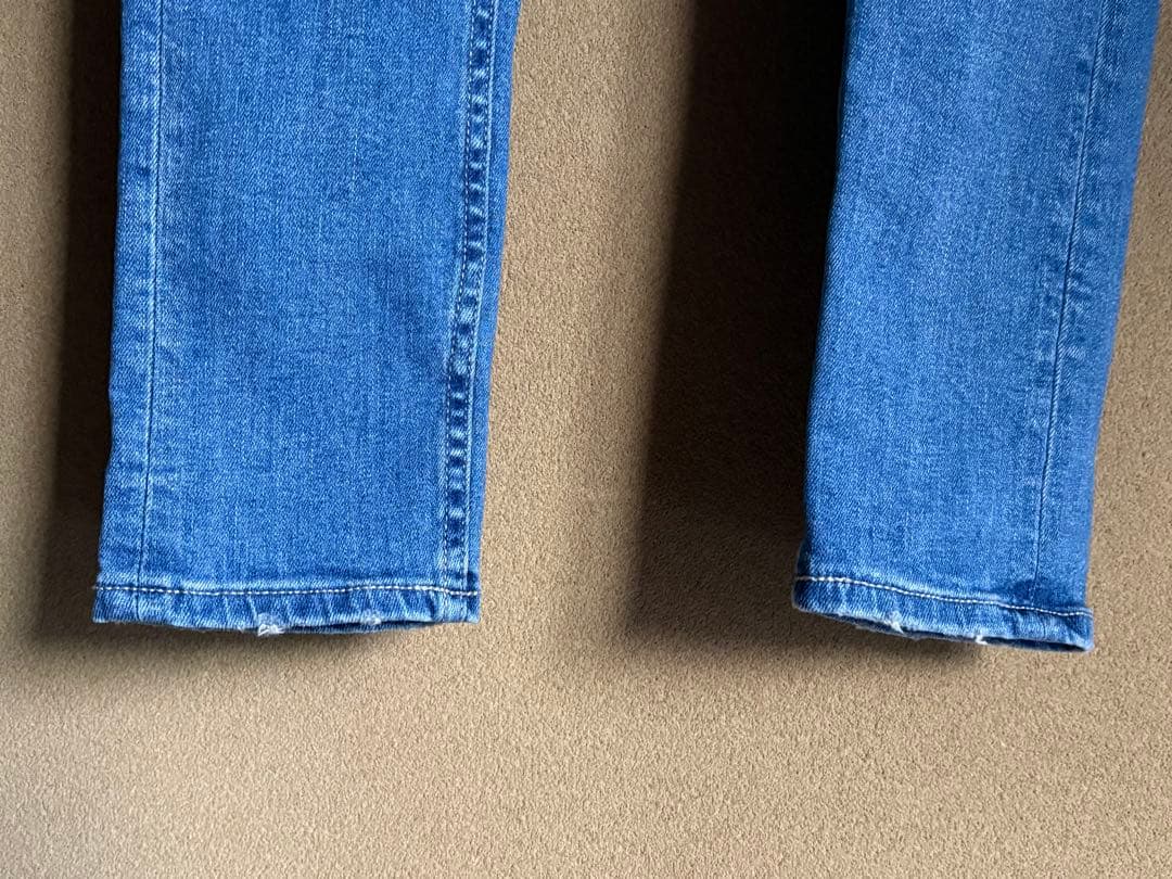 【完売品】GYDA SIDE RIPPED スキニーデニムパンツ