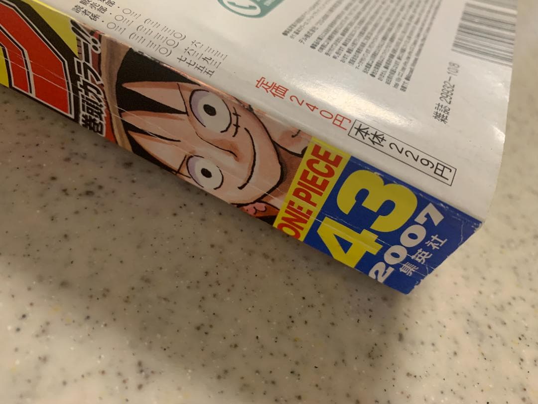 週刊少年ジャンプ 2007年 NO.43号 ONE PIECE ワンピース