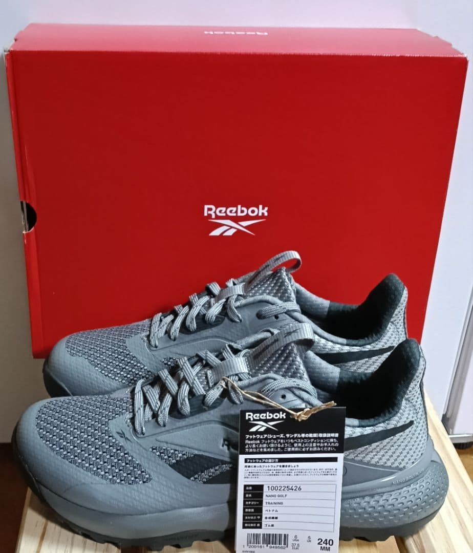 Reebok　ナノ ゴルフ　シューズ　24cm【新品】レディース　メンズ