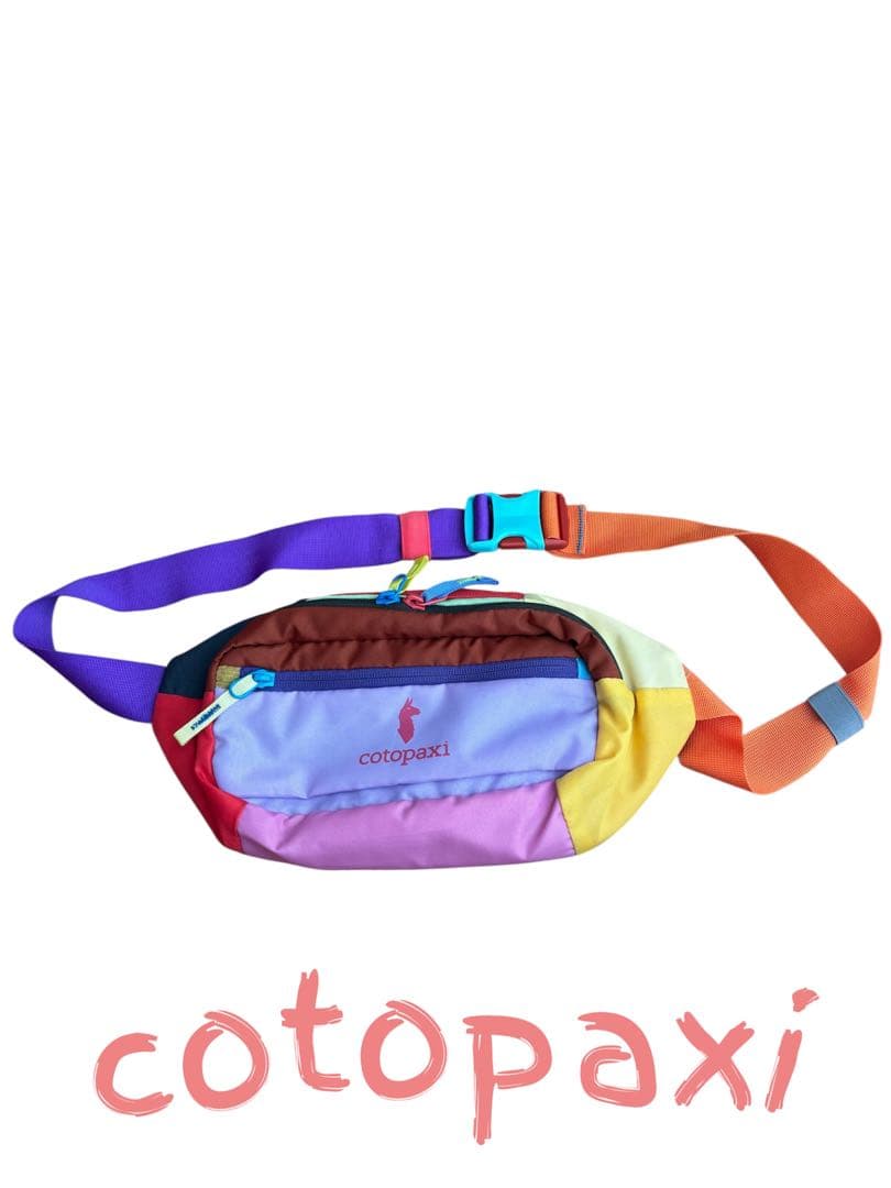 cotopaxi マルチカラー ボディバッグ美品♡
