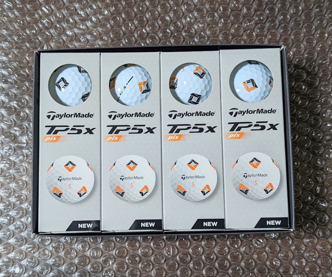 新品　テーラーメイド TP5x pix ホワイト 2024年モデル 3ダース