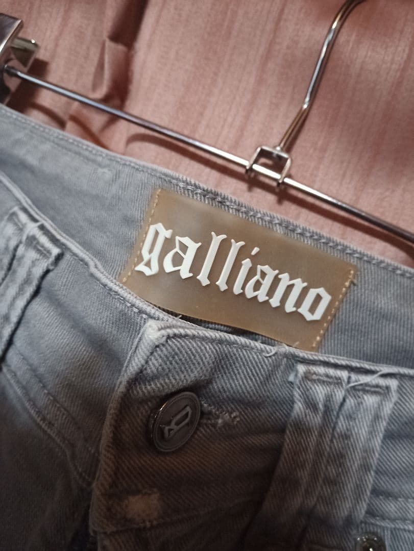 galliano レディース ペイントデニム　ジーンズ イタリア製