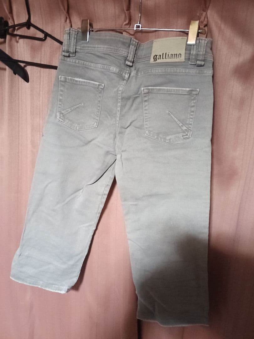 galliano レディース ペイントデニム　ジーンズ イタリア製