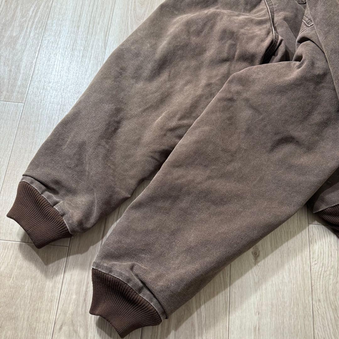 美品！Carhartt サンタフェジャケット XL チェスナット 茶 ブラウン