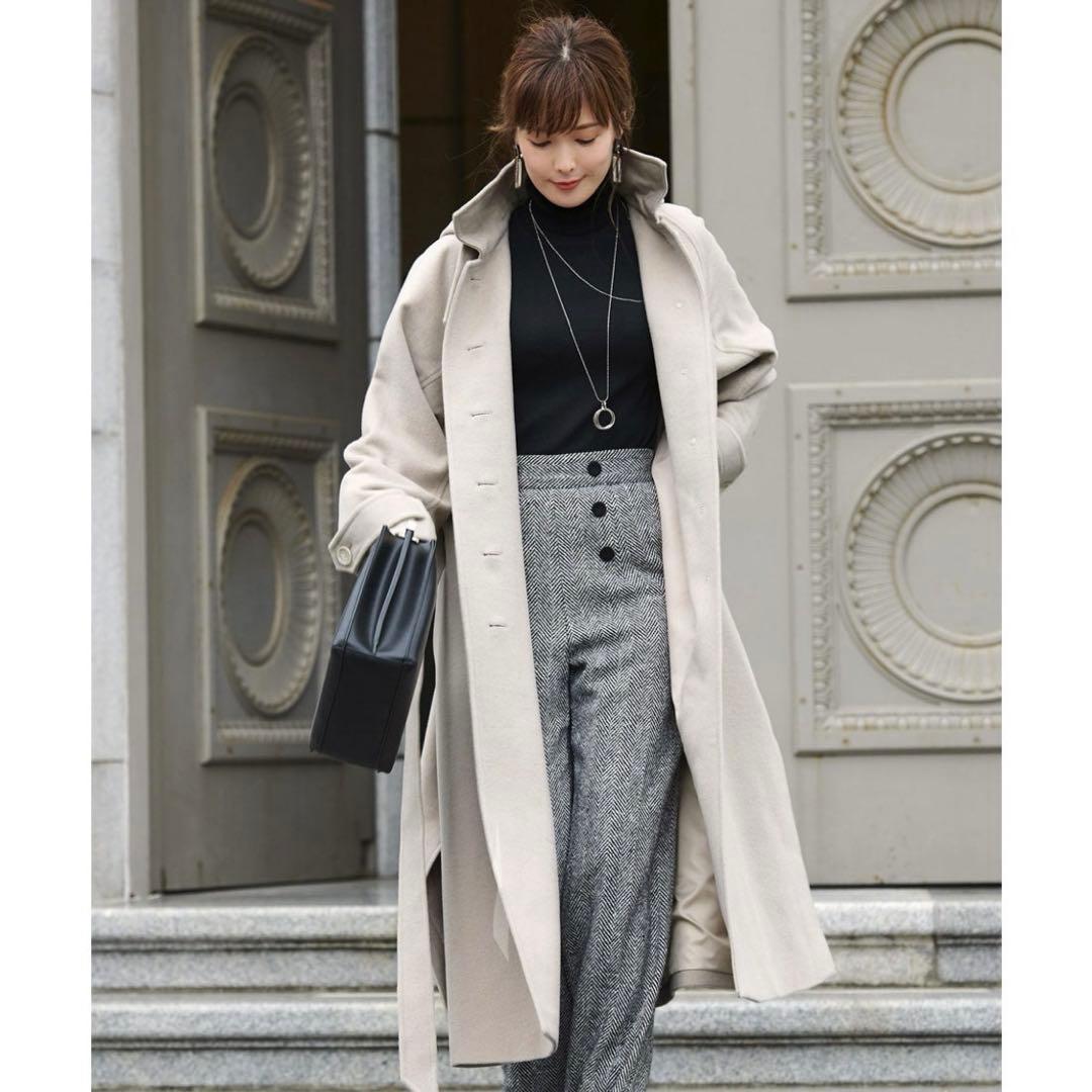 【美品】RUIRUE BOUTIQUE ビッグシルエットコンフォタブルコート