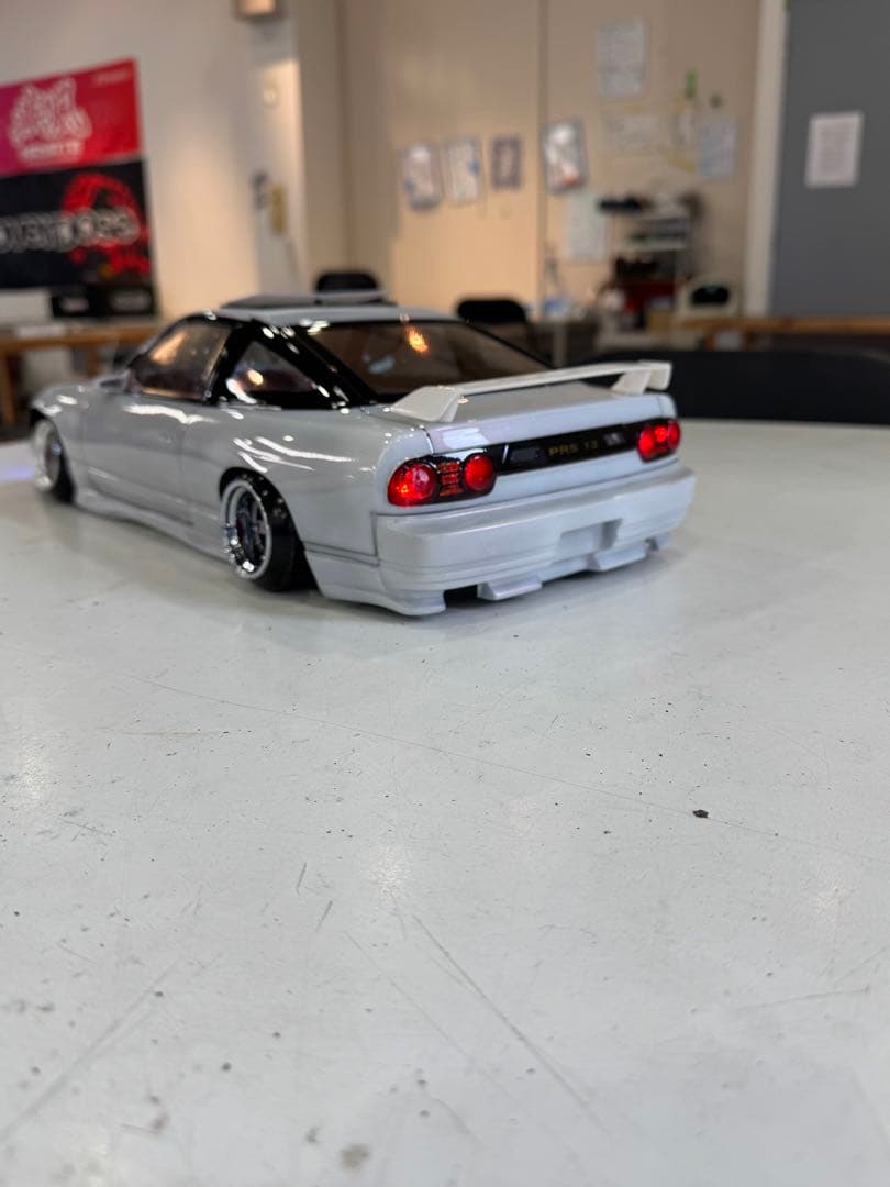 パンドラ製Nissan 180sx ホビーラジコン パールレッド