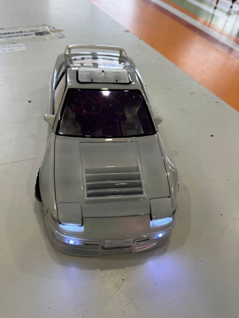 パンドラ製Nissan 180sx ホビーラジコン パールレッド