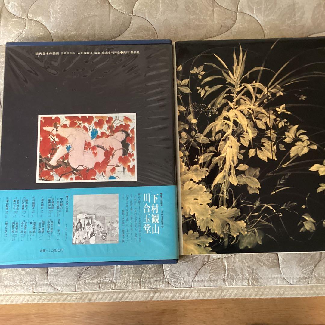 現代日本の美術　第四巻　　川端龍子　　1977年2月発行　監修河北倫明　集英社