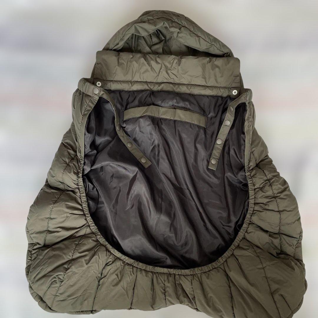 THE NORTH FACE フード付きダウンジャケット　抱っこ紐ケープ