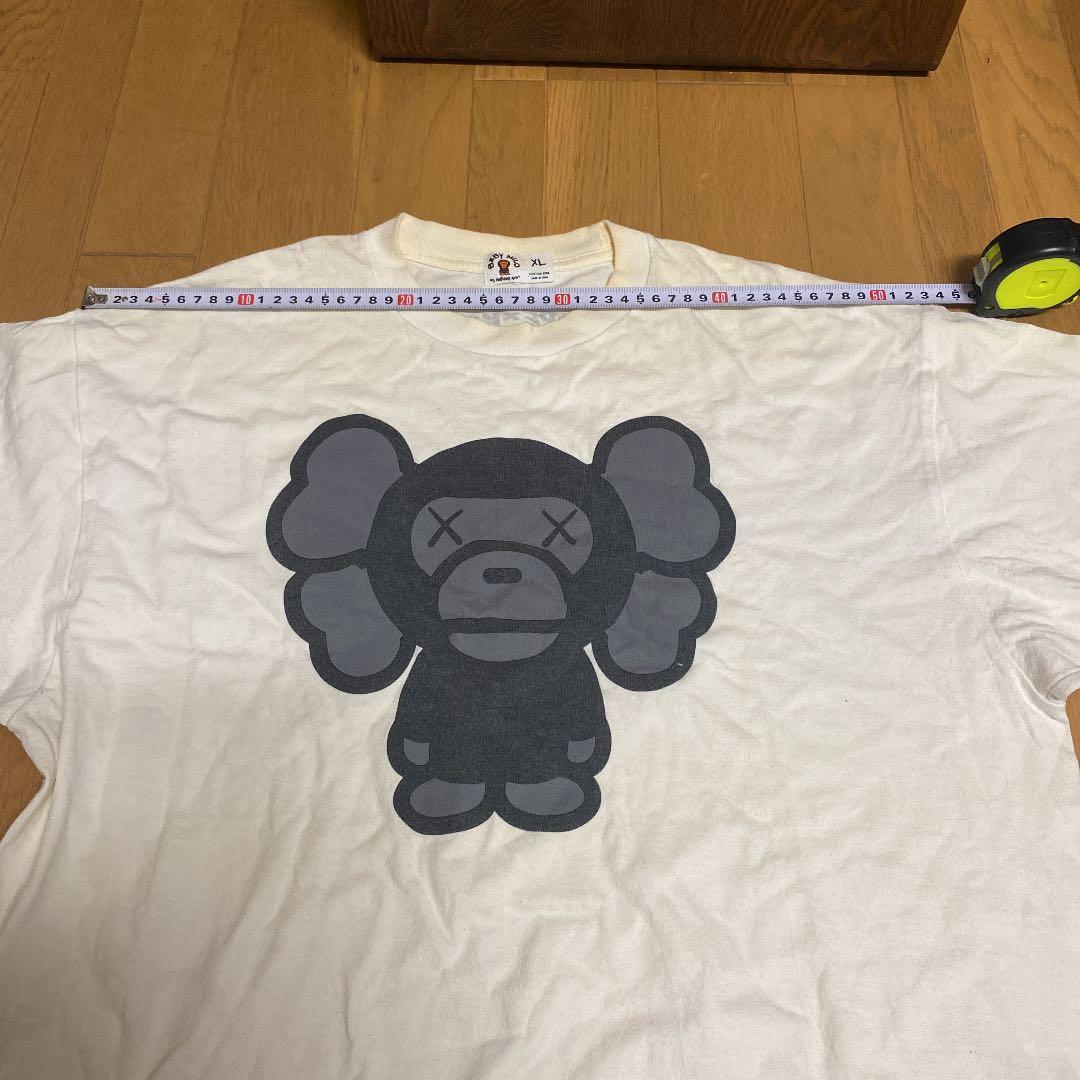 エイプ KAWS Tシャツ　マイロ　カウズ　XL アベイシングエイプ　半袖