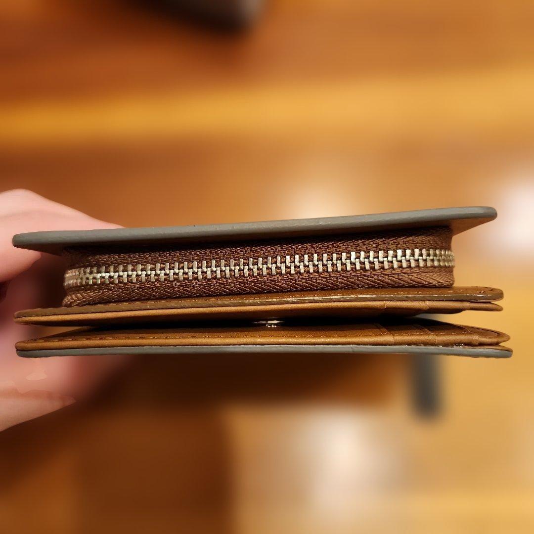 MARGARET HOWELL idea グレー 二つ折り財布