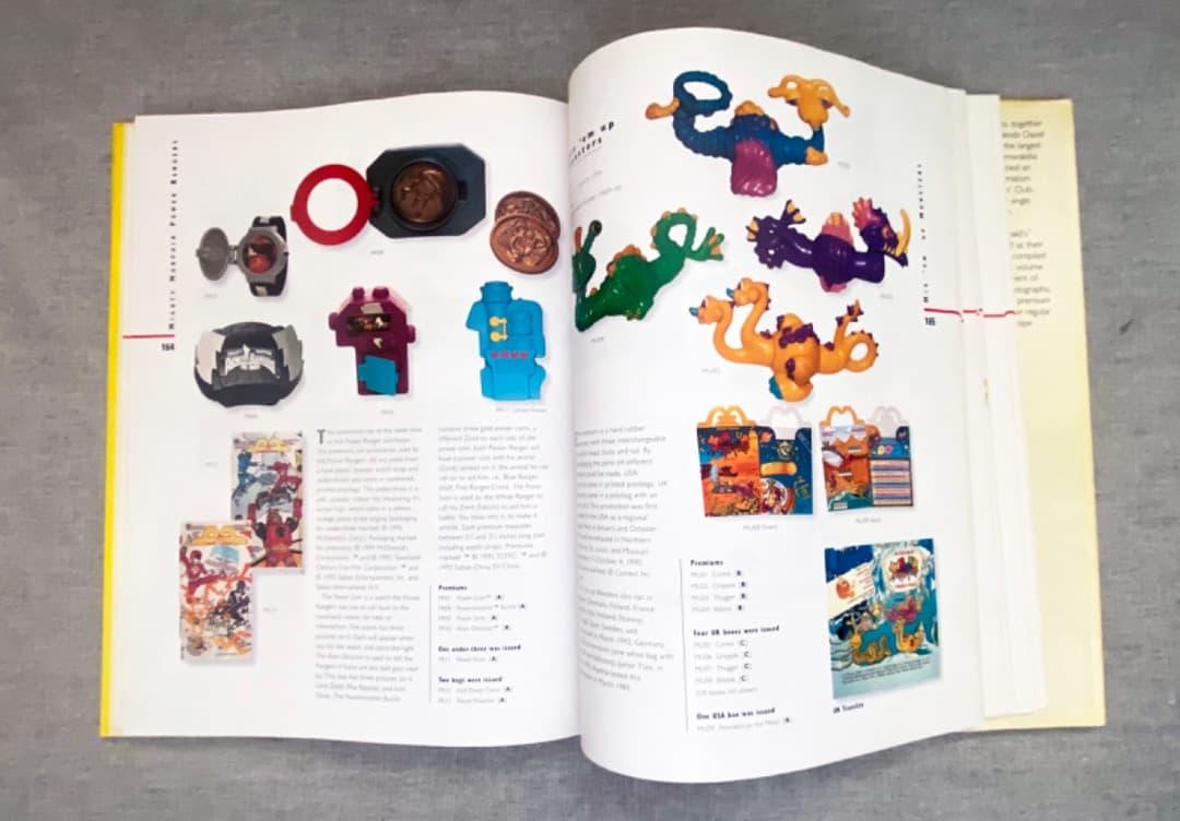 レア美品 McDonald's マクドナルド ミールトイコレクションガイド 洋書