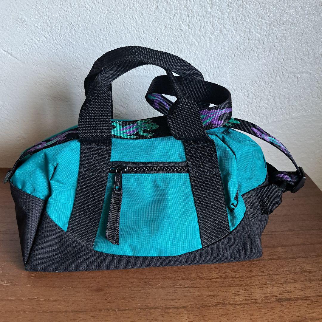 【極美品、希少】L.L.Bean エルエルビーン　ドラムバッグ　ヤモリ柄　90s