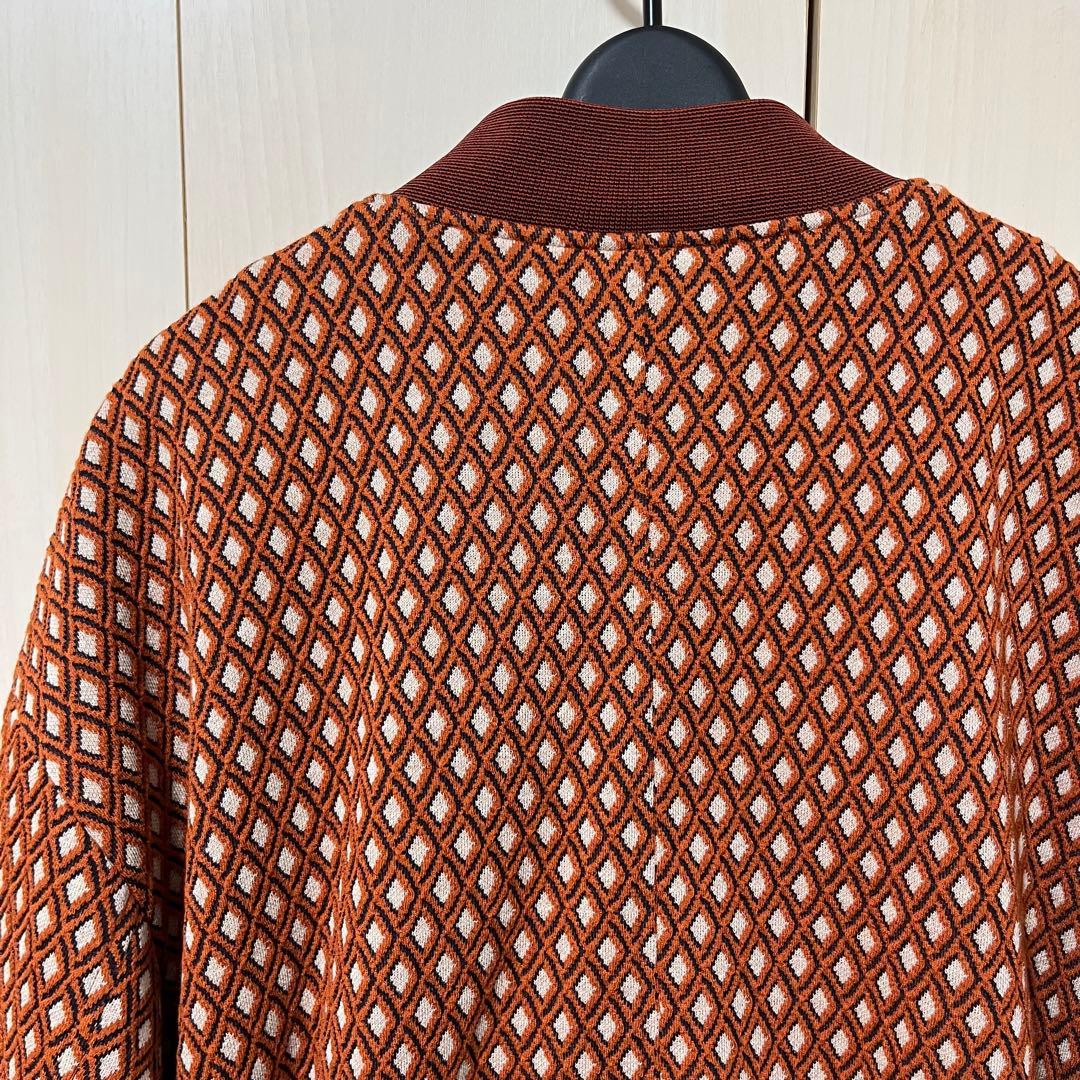 ジャケット・アウター TAUPE 23SS Diamond Pattern Bomber Jacket