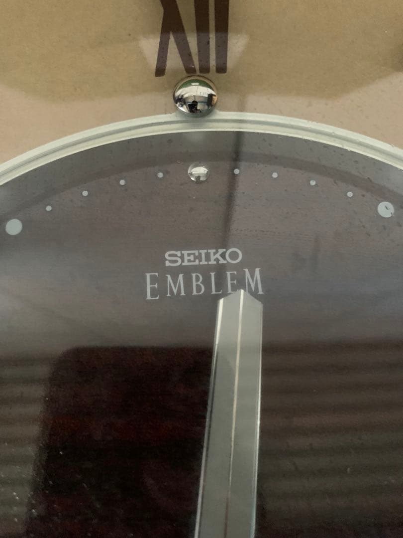SEIKOセイコー　EMBLEM 電波時計　壁掛け時計　HS529B