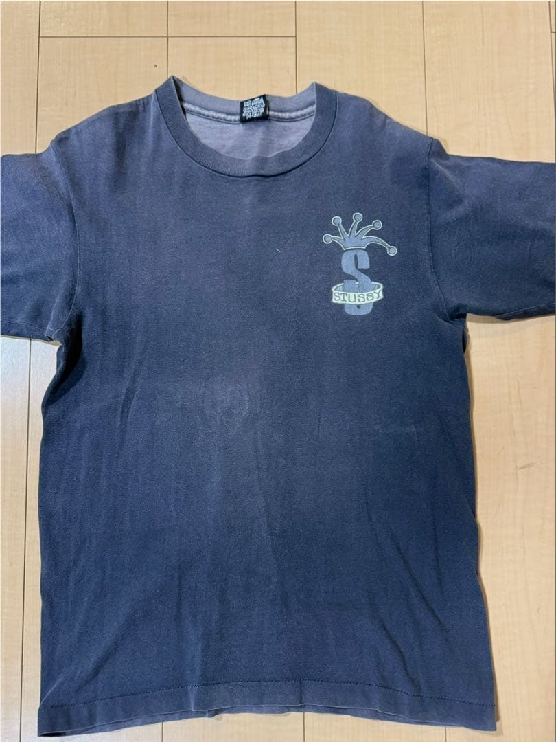 STUSSY ダークグレー Tシャツ M