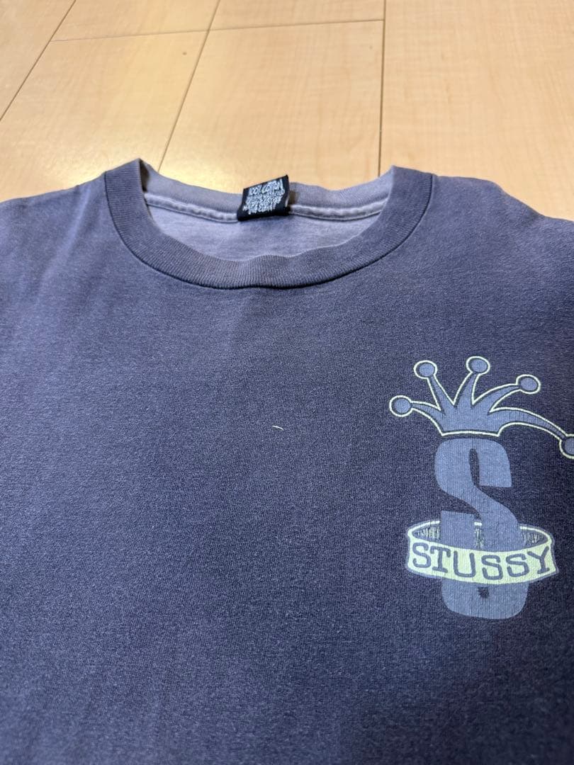 STUSSY ダークグレー Tシャツ M