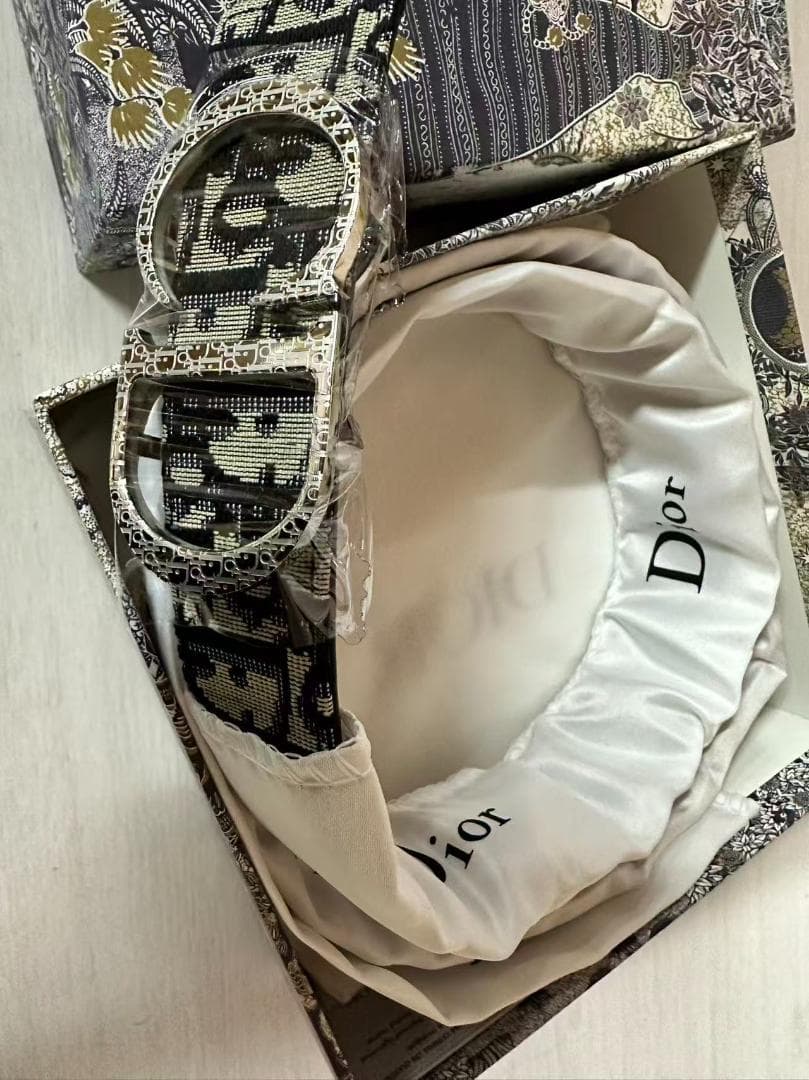 Dior ディオール SADDLE ベルト 105cm オブリーク CD