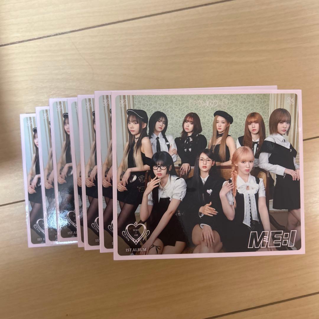 ME:I CD まとめ売り バラ売り可能 おまけで公式トレカつけます。